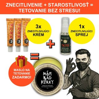 🔥Kompletné riešenie pre pohodlné tetovanie! Znecitlivujúci balíček, vďaka ktorému prebehne tvoje tetovanie na úplnú pohodu...